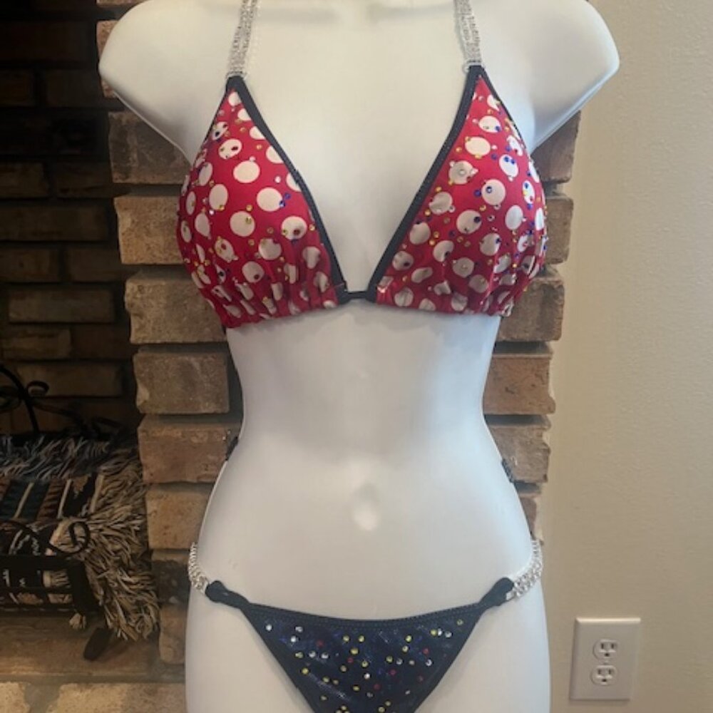 Bikini Competition NPC Contest Posing Suit or Practice Posing Suit